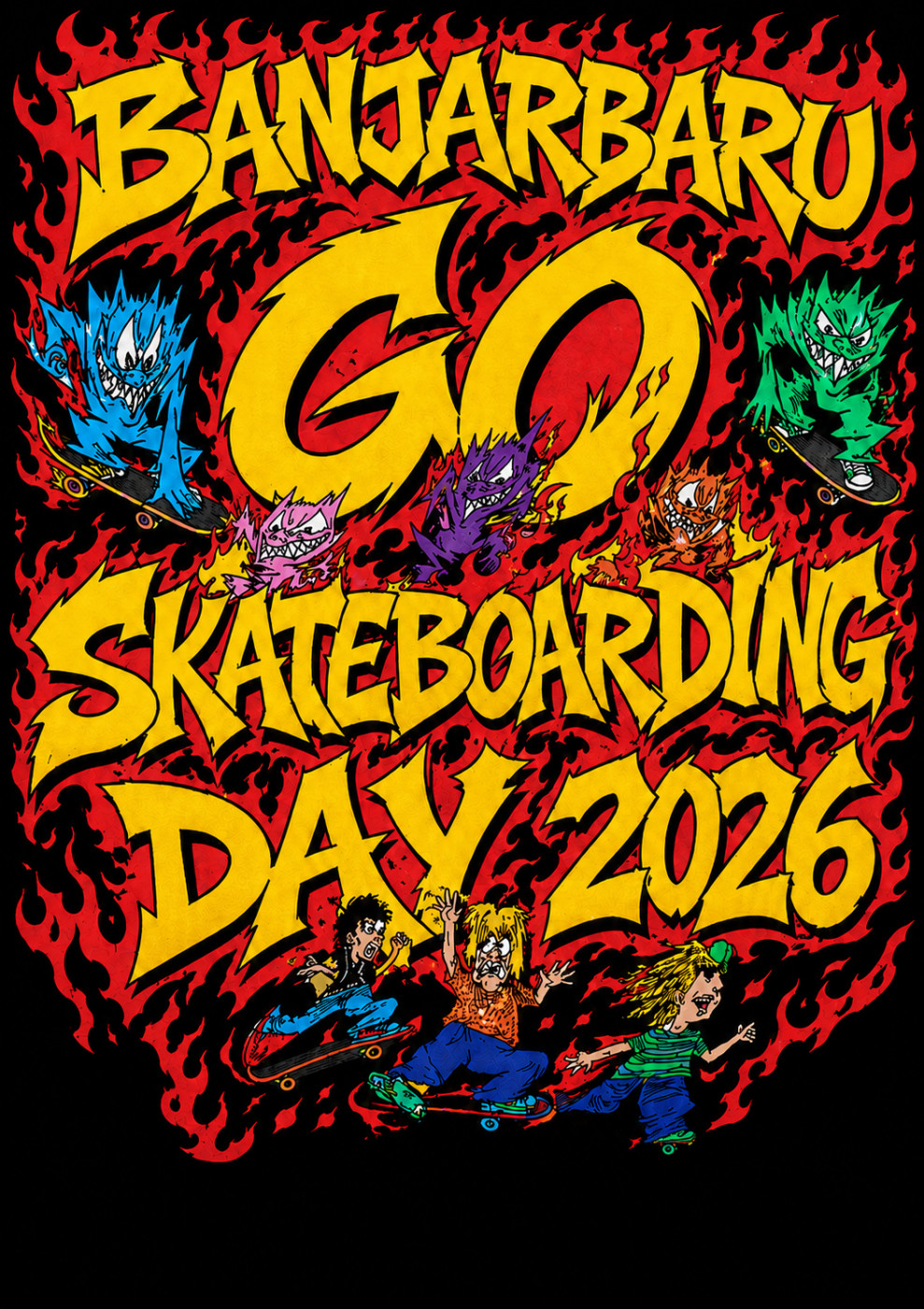 BANJARBARU GO SKATEBOARDING DAY 2026